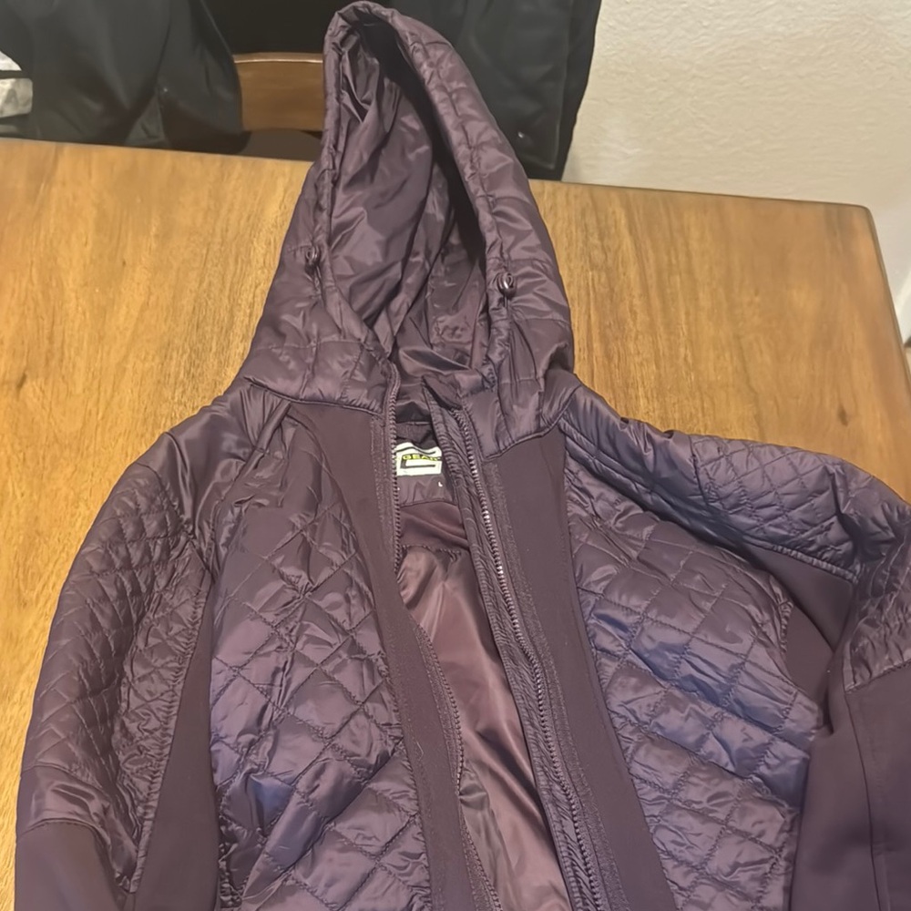 Eddie Bauer Purple Quilted Jacket